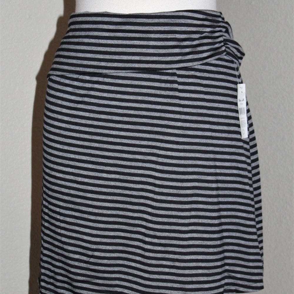 New 3X Bobbie Brooks Fold Over Soft Knit Skirt